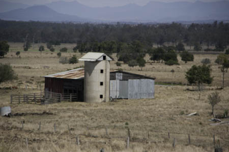 Silo near Rosewood