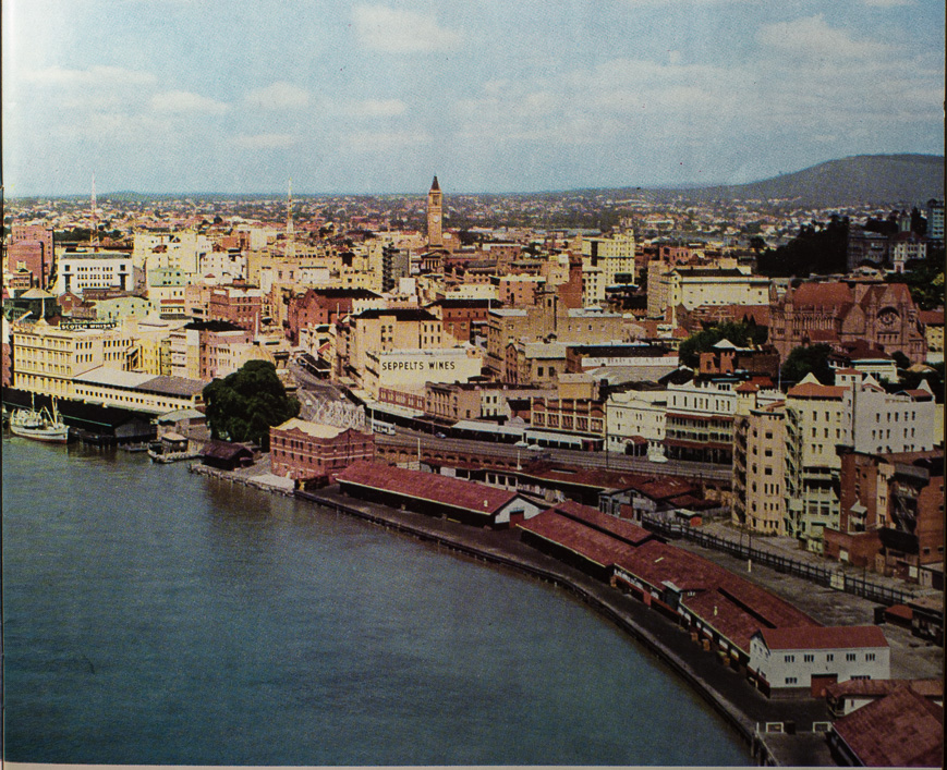 Aerial view of Petre Bight (Queensland Annual 1959)